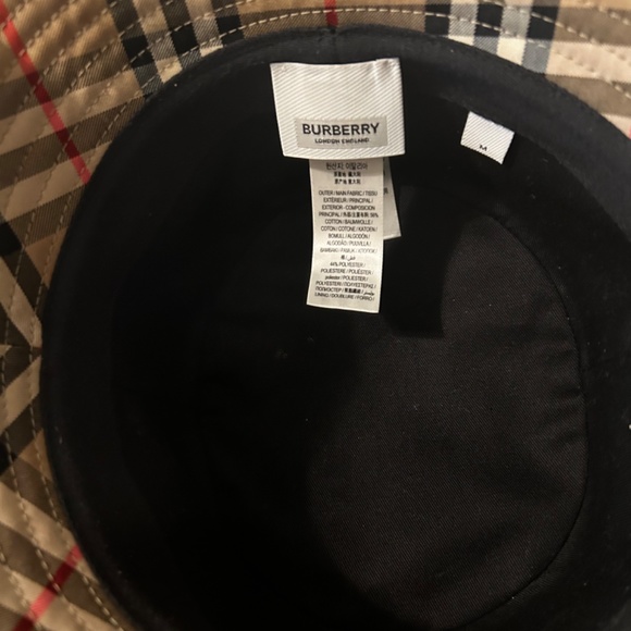 Burberry twill bucket hat Medium - Picture 3 of 5